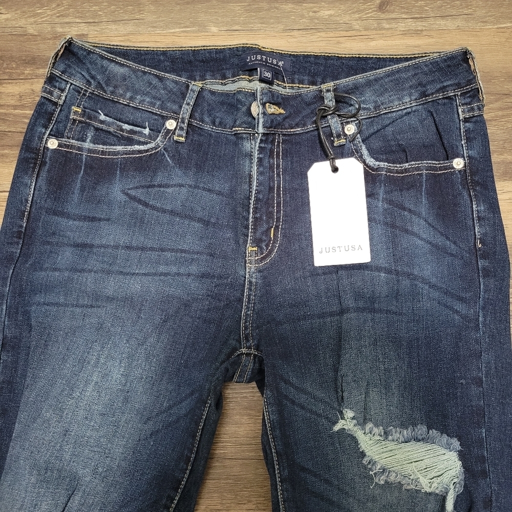 Just USA dark mid rise jeans - Picture 5 of 6